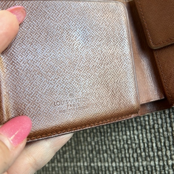 Louis Vuitton Marco monogram bifold wallet brown leather small men’s wallet - Picture 10 of 17